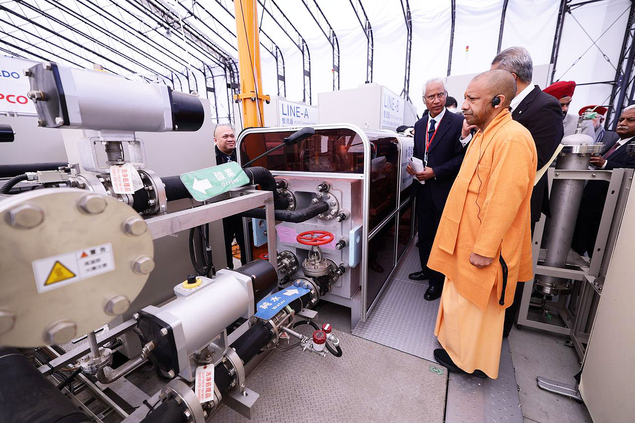 CM Yogi visits hydrogen facility in Japan's Yamanashi, highlights UP's  vision
